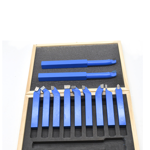 11 Pcs Tungsten <strong>Carbide</strong> <strong>Brazed</strong> <strong>Tip</strong> Cranked Turning and Facing Lathe <strong>Tools</strong> - Product Image 2