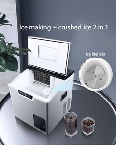 เครื่องทำน้ำแข็งและบดน้ำแข็งแบบ all-in-One เครื่องทำน้ำแข็งในบ้านเชิงพาณิชย์ขนาดเล็ก - Product Image 4