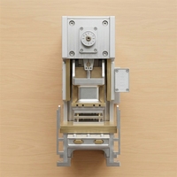 Modèle de presse à poinçonner pneumatique de haute qualité usiné par CNC, modèle de simulation de machine-outil