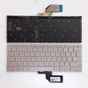 แป้นพิมพ์แล็ปท็อปasusbacklit Suppliers-ใหม่สำหรับอัสซุส ADOL14FA S403F A403F X403F US แล็ปท็อปคีย์บอร์ด Backlit 2019