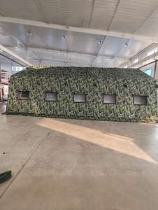 Jungle Starry Sky Tienda inflable de tres capas Oxford Bosque verde <span class=keywords><strong>Paintball</strong></span> Comando Ejercicio para acampar y actividades al aire libre - Product Image 4