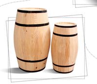 Grands fûts à bière décoratifs en bois personnalisés de 5 L à vendre