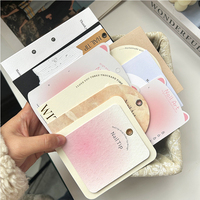 Vente chaude personnalisé presse sur les ongles cartes d'affichage carte d'emballage en papier pour ongles artificiels bijoux soins produit instructions carte