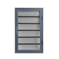 Сварная защитная оконная сетка Frame In Frame из нержавеющей стали 304 с высокой светопропускной способностью и защитным барьером для бытовых окон