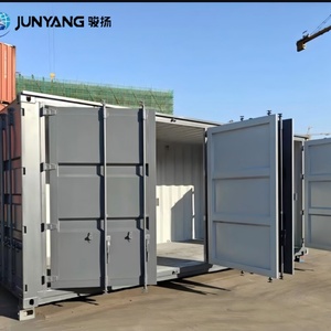 ตู้คอนเทนเนอร์เหล็กคอร์เทนแบบกำหนดเองได้ ขนาด 20HC ประตูคู่เปิดด้านข้าง สำหรับไซต์ก่อสร้าง โกดังเก็บของ ง่ายต่อการขนถ่าย ขายง่าย - Product Image 3