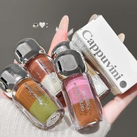 Gloss à lèvres effet miroir style coréen, repulpant, brillant comme du verre, hydratant, illuminateur, soin des lèvres, cosmétique