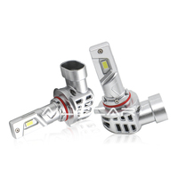 Ampoules de phares LED AILECAR J1L35 9005 Plug and Play 12V 35W 3800LM 6000K-6500K Super Lumineuses pour Remplacement d'Éclairage Automobile