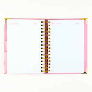 <span class=keywords><strong>Agenda</strong></span> Diaria Académica Personalizada 2022-2023 con Tapa Dura y Espiral, Diario Estudiantil con Adhesivos - Product Image 3