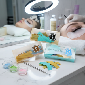 แกนม้วนขนตาซิลิโคน C+ Curl สำหรับมืออาชีพ พร้อมแผ่นซิลิโคนขนาด L และ C - Product Image 2