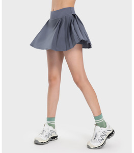 Offre Spéciale été femmes sport golf <span class=keywords><strong>tennis</strong></span> jupes taille haute shorts jupes avec poches - Product Image 4