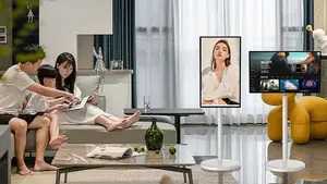 LCD màn hình cảm ứng kiosk 32 inch Stand by me tiktok dòng sống interactiuve hiển thị không dây chiếu LCD TV màn hình cảm ứng