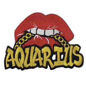 刺繍パッチ赤唇コンステレーションDIY刺繍パッチ - Product Image 1