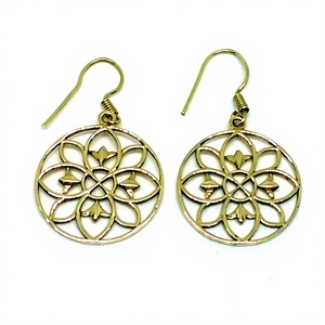 2023 nouveau Design plaqué or boucles d'oreilles pour femmes accessoires de bijoux de mode pour les fêtes de mariage - Product Image 1
