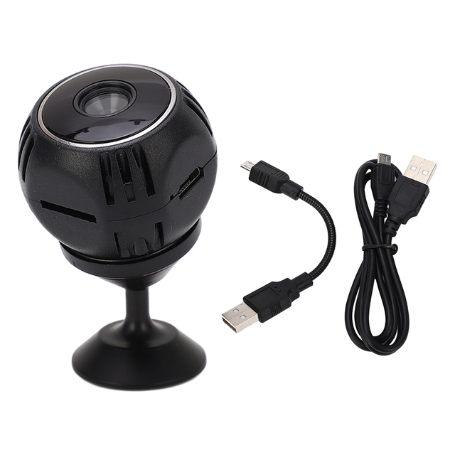Black HD Security Camera 720p 1080p High Definition Outdoor Sports Night Vision Camera