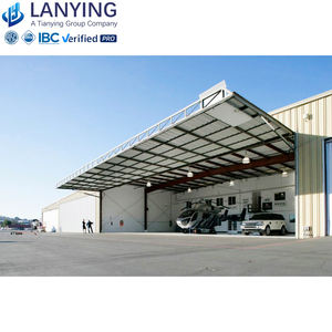 <span class=keywords><strong>Hangar</strong></span> de Aeronaves em Estrutura de Aço Industrial Pré-fabricada com Certificado CE para Base de Manutenção e Armazenamento - Product Image 3