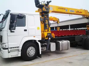 Grúa de carga montada en camión, maquinaria de elevación SQ2SK2Q, 2ton