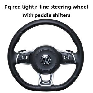 Volant sport multifonction original <span class=keywords><strong>R</strong></span>-Line à 3 branches pour Volkswagen Golf 7, Lavida, Magotan, CC, Passat – Compatible OLIVER - Product Image 2