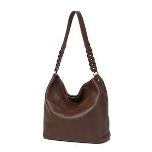 Bolso Tote Casual de Alta Gama para Mujer, 1-1.9L, Material de Cuero, Impermeable IP56, con Cierre, de Mano, de Un Solo Hombro, Tejido - Product Image 2