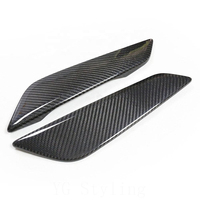 Pour BMW G30 G31 520i 530i 540i 550i 2017-2023 : Cache-ventilations latérales en carbone, garnitures de conduits d'air, incrustations de calandre 51747439013 51747439014
