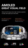 Reloj Inteligente Android 4G de Alta Gama con Pantalla AMOLED HD, Videollamadas, WIFI, GPS, Mercado de Aplicaciones, NFC, IP67, Reloj Inteligente B25 para Hombre con Tarjeta SIM para Deportes