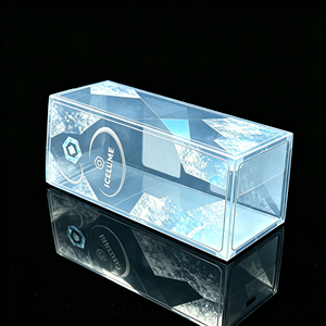 Boîte pliable en plastique PP transparente personnalisée avec couvercle rabattable pour l'emballage de jouets électroniques, outils, matériel médical, cadeaux, présentoir, vente en gros, lot OEM - Product Image 6