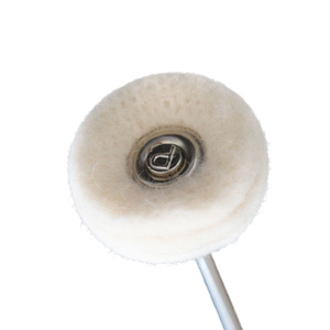 Juego de 10 Ruedas de Pulido para Joyería, con Vástago de 2.35mm, de Fieltro de Lana y Algodón, para Herramienta Rotatoria - Product Image 5