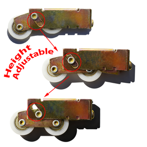 Rueda de Puerta Corredera de Acero con Bola de Plástico de 1-1/4\" de Alta Resistencia PH0201 / Rodillo para Puerta Corredera para <span class=keywords><strong>Ventana</strong></span> de Madera, Cortina - Product Image 1