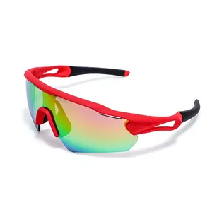 Óculos de sol para bicicleta fotocromática HUBO 516, óculos esportivos para ciclismo com lentes polarizadas intercambiáveis para bicicleta de estrada mtb