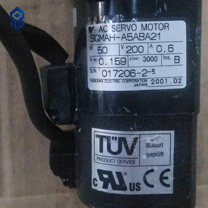 มอเตอร์ Siemens ของแท้ใหม่เอี่ยม 1 ชิ้น รุ่น SGMAH-A5ABA21 สำหรับ PLC จัดส่งรวดเร็ว บรรจุภัณฑ์เดิม สำหรับระบบอัตโนมัติ - Product Image 1