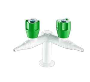 معدات منضدة التجارب المخبرية - ملحق مختبر حديث، صنبور مختبر ثلاثي المنافذ - Product Image 3