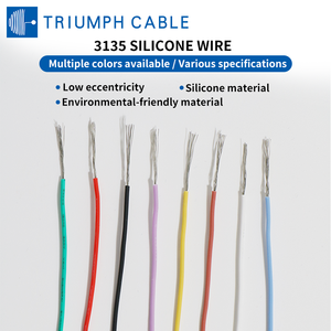 Ul3135 16wg 14wg 12wg 10wg 8wg कॉपर सिलिकॉन रबर गर्मी प्रतिरोध तार तार लचीला केबल हुक अप तार - Product Image 2