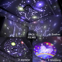 Projecteur led rotatif produisant l'image d'un ciel étoilé, produit l'image d'un ciel étoilé, des planètes, idéal pour la chambre d'un enfant
