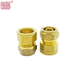 Adaptador de Latón de Alta Presión <span class=keywords><strong>para</strong></span> PEX, Rosca NPT Hembra a Conexión de Compresión, Conector de Plomería OEM <span class=keywords><strong>para</strong></span> Calefacción y Uso Automotriz - Product Image 1