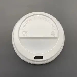 Tazza di carta da caffè in plastica con coperchio aperto facile con coperchio e chiusure per bottiglie