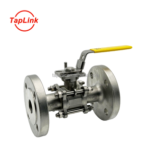 Alta calidad DN32 DN65 DN100 CF8/CF8M 3PC 24V Válvula de bola eléctrica con brida de <span class=keywords><strong>control</strong></span> motorizado para uso farmacéutico/marino - Product Image 3