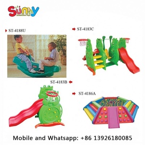 Mầm Non Trẻ Em Sân Chơi Ngoài Trời Mặt Hàng Trong Nhà Nhỏ Trượt Nhựa - Product Image 3