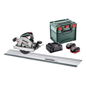 เลื่อยวงเดือนไร้สาย Metabo รุ่น KS 18 LTX 66 BL ชุดพร้อมแบตเตอรี่และกล่องเก็บ สำหรับตัดไม้ - Product Image 1