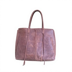 Latest Trend Genuine Leather Girls' Vintage Waterproof Zipper Clutch Large Capacity Fashionable Purse Hot Sell Designs Shopping - Product Image 3