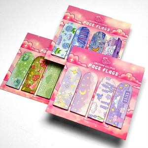 Blocs-notes autocollants amovibles en papier de couleur vive pour le bureau, l'école, la maison, le journal, le planificateur, l'écriture de messages et les étiquettes - Product Image 1