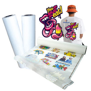 <span class=keywords><strong>Film</strong></span> DTF CN couleur 30/33/40/60/80/120cm, épaisseur 75U, transparent simple face, feuille de transfert à chaud DTF, papier <span class=keywords><strong>film</strong></span> PET - Product Image 1