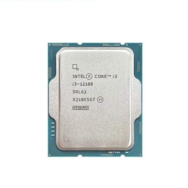 Core I3-12100 Core I3 12th Gen Alder Lake 4Core 3.3 GHz 60-89W Desktop Cpu Processor
