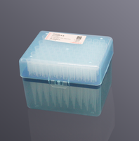 LAB T-01000-R-S Embouts stériles en boîte de 1000 μL, transparents