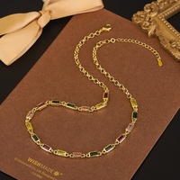 2025 accesorios de moda para mujer, conjunto de joyería de circón, joyería fina de América del Sur, collar de piedras preciosas de Brasil, conjunto de pulsera, joyería