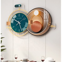 Horloges murales numériques à grand écran LCD nordique créatif moderne pour la décoration de la maison
