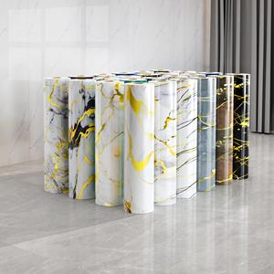 Rouleau d'autocollants pour <span class=keywords><strong>carrelage</strong></span> en marbre auto-adhésif, imperméable, résistant à l'humidité, papier peint en PVC pour <span class=keywords><strong>salle</strong></span> <span class=keywords><strong>de</strong></span> <span class=keywords><strong>bain</strong></span> et cuisine - Product Image 4