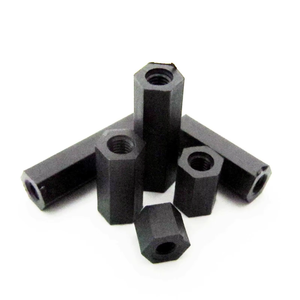 Entretoise hexagonale en nylon noir/blanc, mâle-femelle, avec vis Phillips pour carte mère PCB - Product Image 3