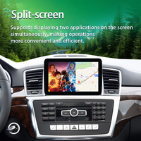 Qualcomm 685 Snapdragon 665 untuk Mercedes Benz ML GL W166 X166 2012 - 2015 Android CarPlay 4G WIFI Pemutar Radio DVD Mobil Layar hd