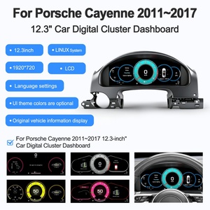 Navihua <b>Speedometer</b> Dashboard Carplay Monitor Ghost Instrument Cluster <b>for</b> Porsche Cayenne 2011-2017 Virtual Cockpit Upgrade - Product Image 5