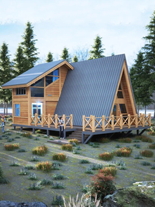 Casetta da <span class=keywords><strong>Tè</strong></span> Moderna per Esterni in HDPE Triangolare Impermeabile, Certificata CE EcoVadis, Design Moderno con Garanzia di 3 Anni - Product Image 3