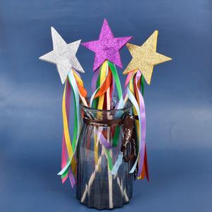 Varitas Mágicas de Princesa con Brillantina, Varitas de Hada y Ángel para Niñas, Hechas a Mano, de Buena Calidad, para Graduación y Acción de Gracias - Product Image 5